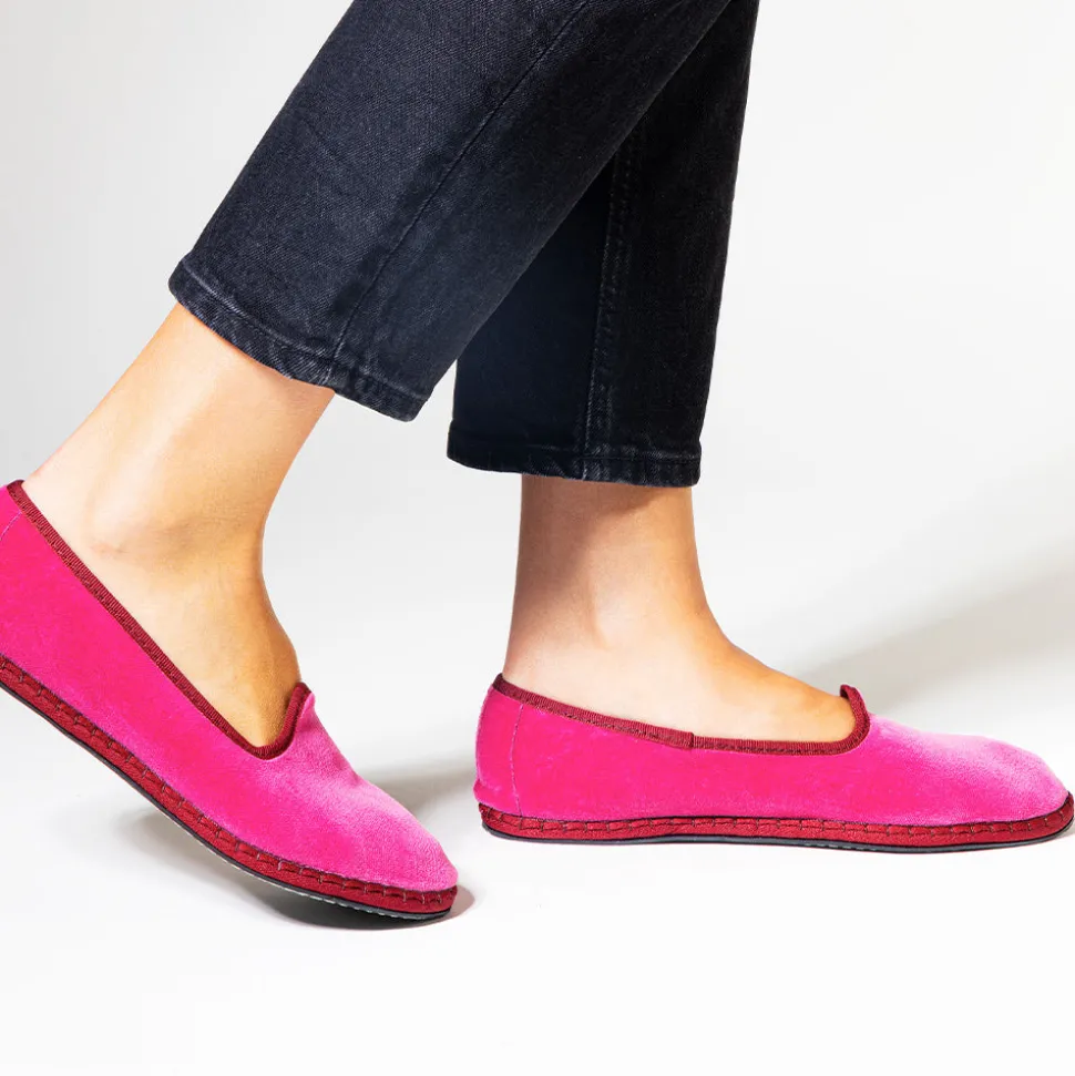 Drogheria Crivellini - Ballerines Jane Velvelt - Rose