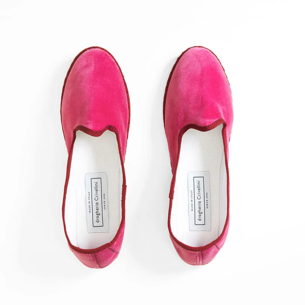 Drogheria Crivellini - Ballerines Jane Velvelt - Rose