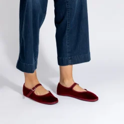 Drogheria Crivellini - Ballerines Jane à attache - Bordeaux