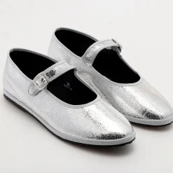 Drogheria Crivellini - Ballerines Jane à attache - Argent
