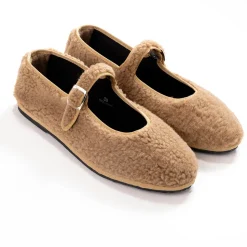 Drogheria Crivellini - Ballerines Jane à attache - Camel