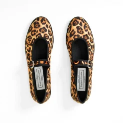 Drogheria Crivellini - Ballerines Jane à attache - Leopard