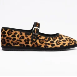 Drogheria Crivellini - Ballerines Jane à attache - Leopard