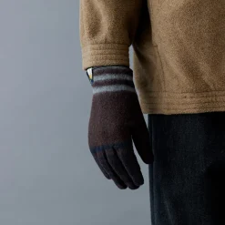 ELMER - Gants en Jersey - Marron