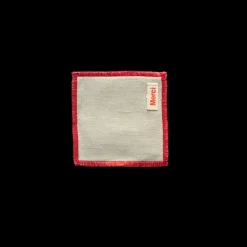 Ensemble de 6 dessous de verre en lin lavé - Pierre