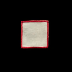 Ensemble de 6 dessous de verre en lin lavé - Pierre