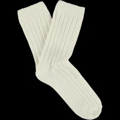 Escuyer - Chaussettes Crew - Ecru