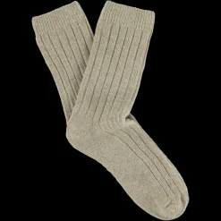 Escuyer - Chaussettes Crew - Beige