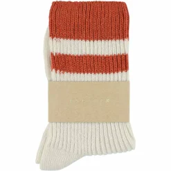 Escuyer - Chaussettes Stripes - Ecru