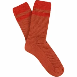 Escuyer - Chaussettes Stripes - Orange