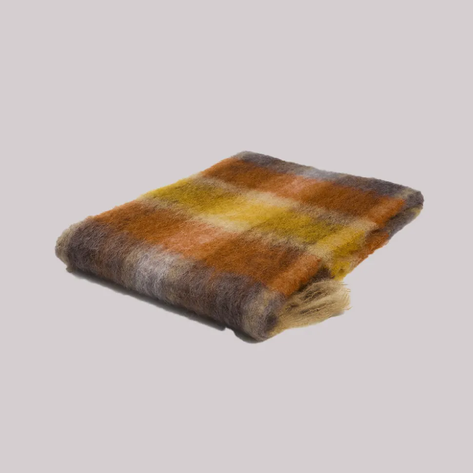 Ezcaray - Echarpe Tartan - Orange
