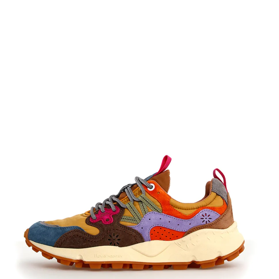 Flower Mountain - Baskets Yamano 3 Uni - Violet/Marron