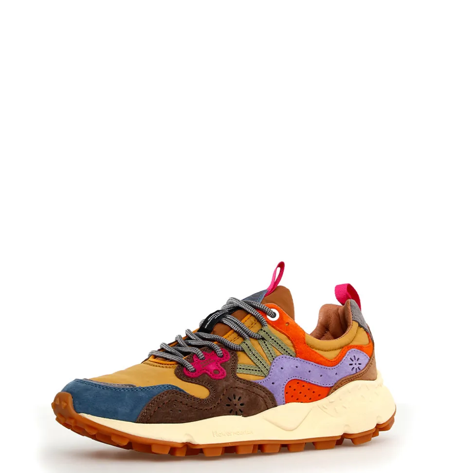 Flower Mountain - Baskets Yamano 3 Uni - Violet/Marron
