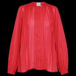 Forte_Forte - Chemise Bohemienne - Rouge
