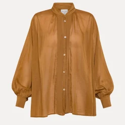 forte_forte - Chemise Bohémienne - Caramel
