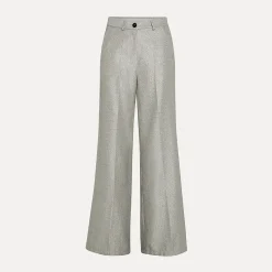 Forte_Forte - Pantalon Large - Argenté