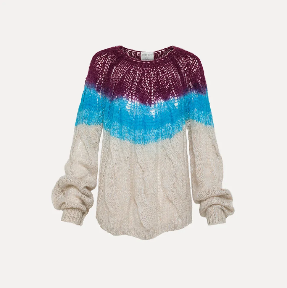 forte_forte - Pull - Turquoise