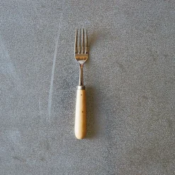 Fourchette avec manche en buis - Naturel