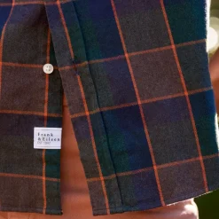 Frank & Eileen - Chemise Eileen - Carreaux Marron et vert