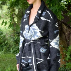 Frantic - Cardigan Andrea Cardi - Noir