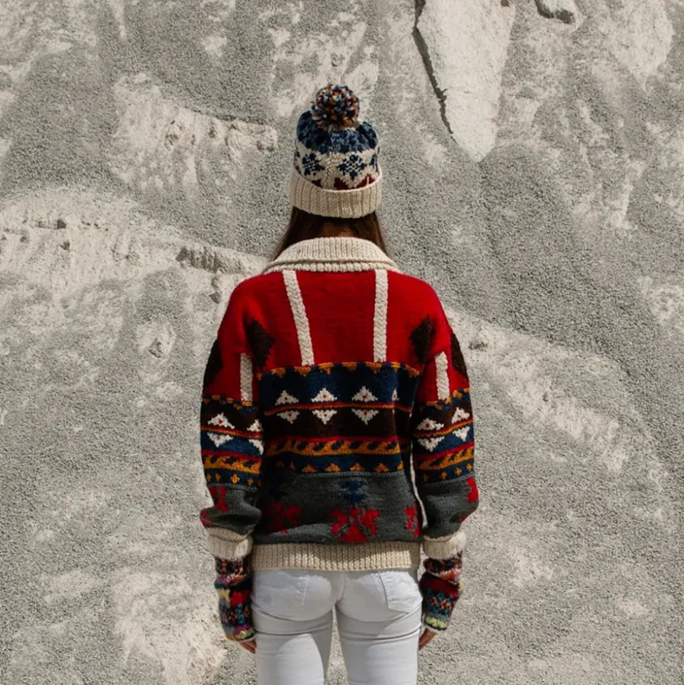 Frantic - Gilet Teardrops - Rouge