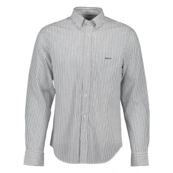 GANT - Chemise à Rayures - Blanc