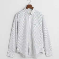 GANT - Chemise à Rayures - Blanc
