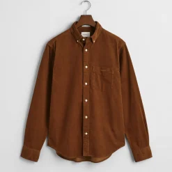 GANT - Chemise Velours - Cacao