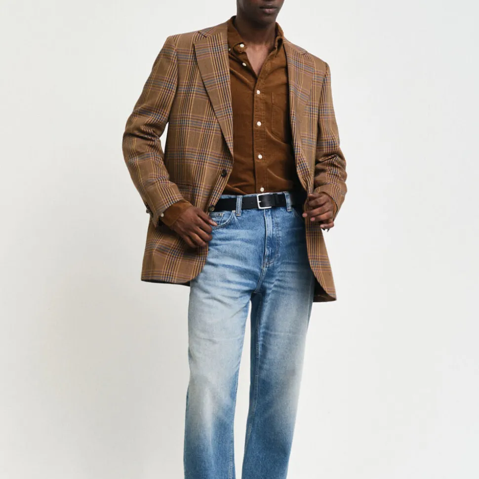 GANT - Chemise Velours - Cacao