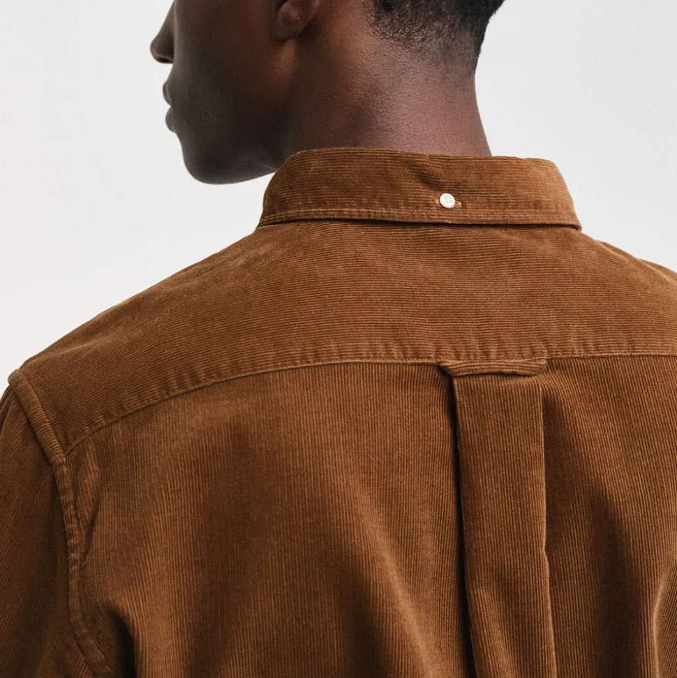 GANT - Chemise Velours - Cacao