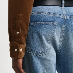 GANT - Chemise Velours - Cacao