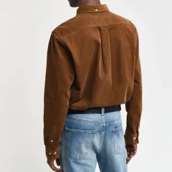 GANT - Chemise Velours - Cacao