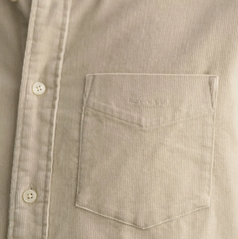 GANT - Chemise Velours - Putty