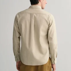 GANT - Chemise Velours - Putty