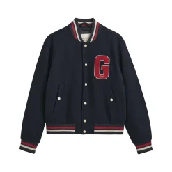 GANT - Veste en laine Varsity - Evening Blue