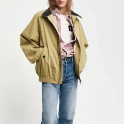 GANT - Veste Harrington - Kaki