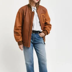 GANT - Veste Varsity - Marron