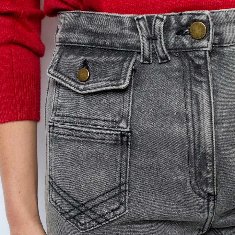 Gerard Darel - Jean flare Anna - Anthracite