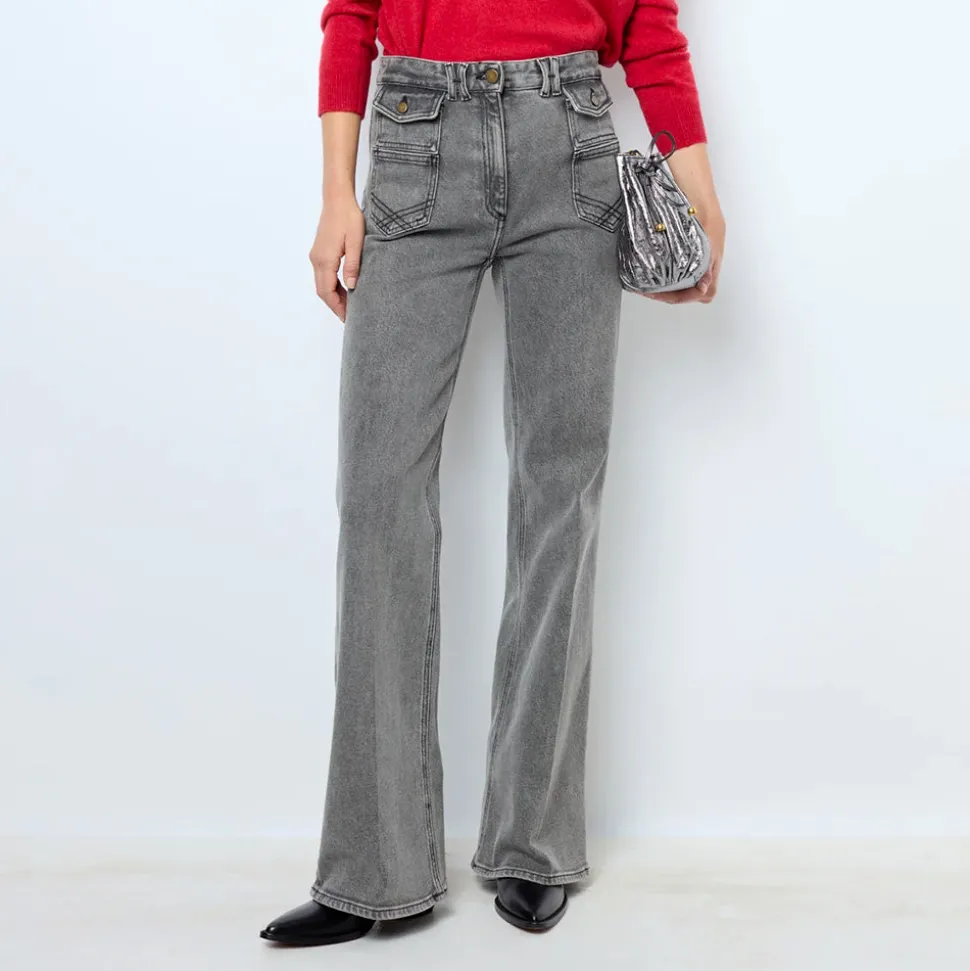 Gerard Darel - Jean flare Anna - Anthracite