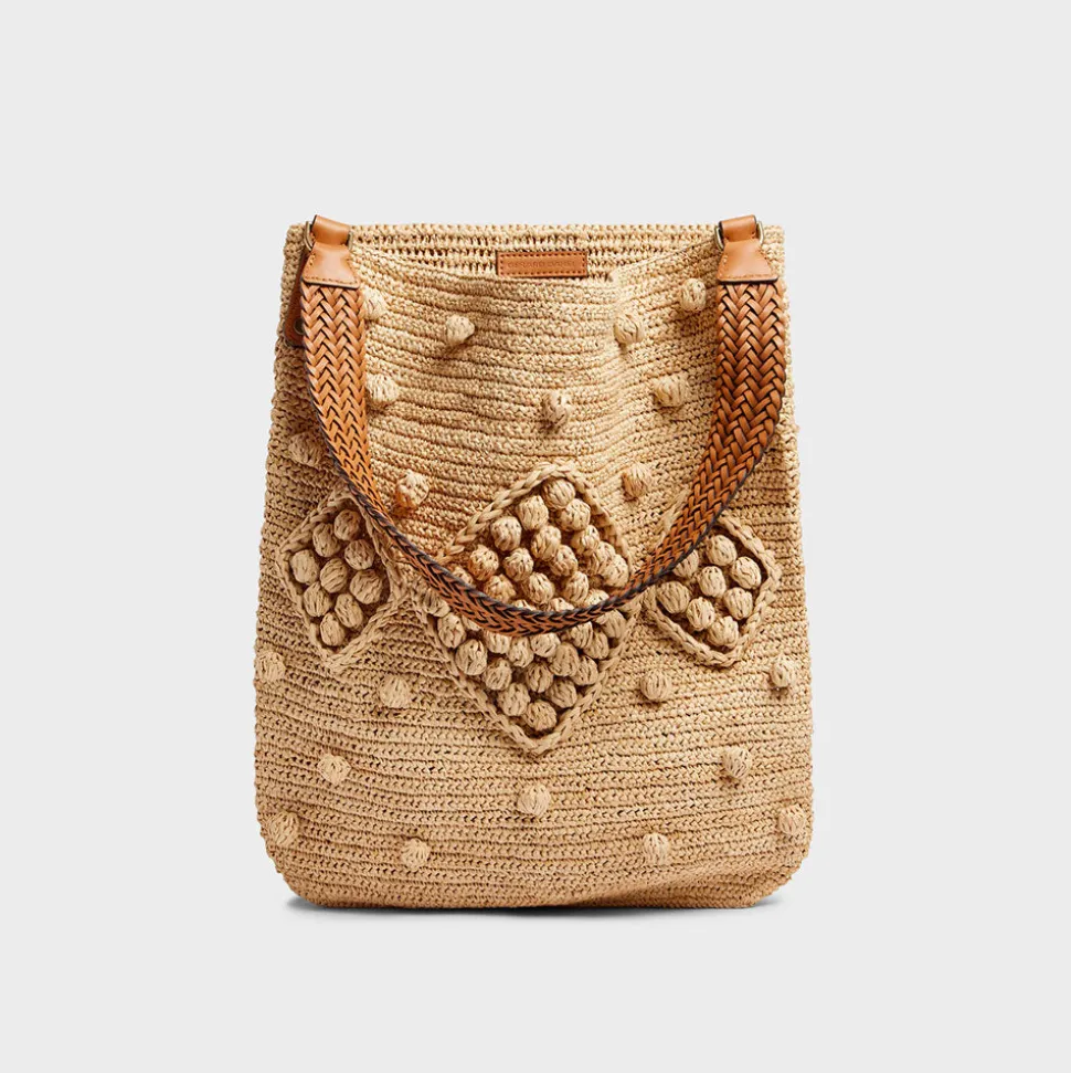 Gerard Darel - Sac Hobo - Raphia