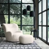 Gervasoni - Fauteuil Loll 09 G - Blanc