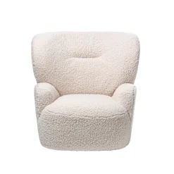 Gervasoni - Housse de fauteuil Loll n°09G - Lin Blanc