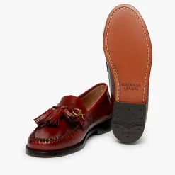 GH Bass - Mocassins Tetra Tassel - Cognac