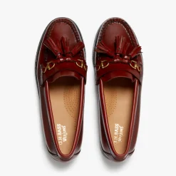 GH Bass - Mocassins Tetra Tassel - Cognac