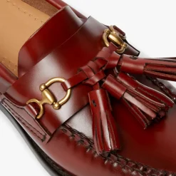 GH Bass - Mocassins Tetra Tassel - Cognac