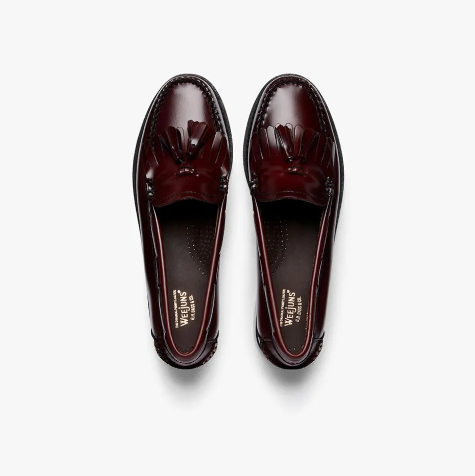 GH Bass - Mocassins Weejun Wnb Esther Kilt - Bordeaux