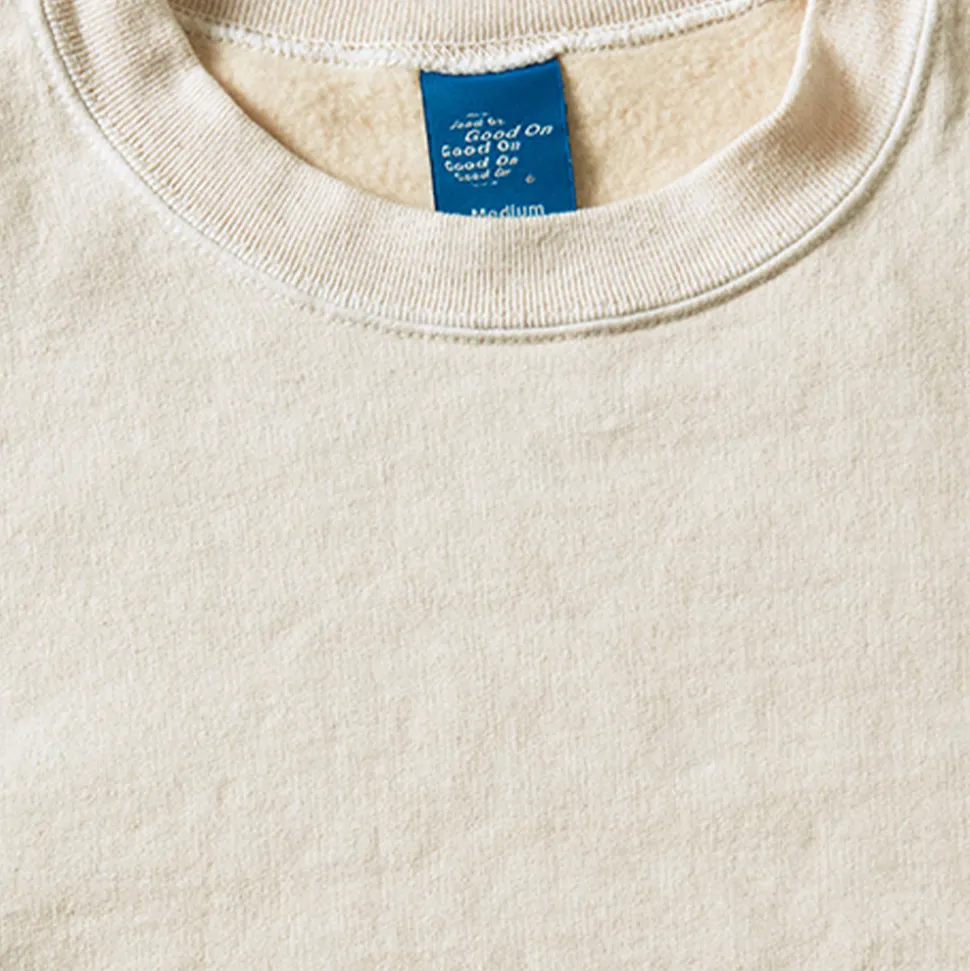 Good On - Sweat Rough Crew - Blanc