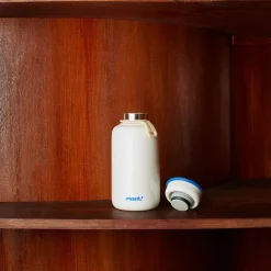 Gourde en acier inoxydable - Blanc