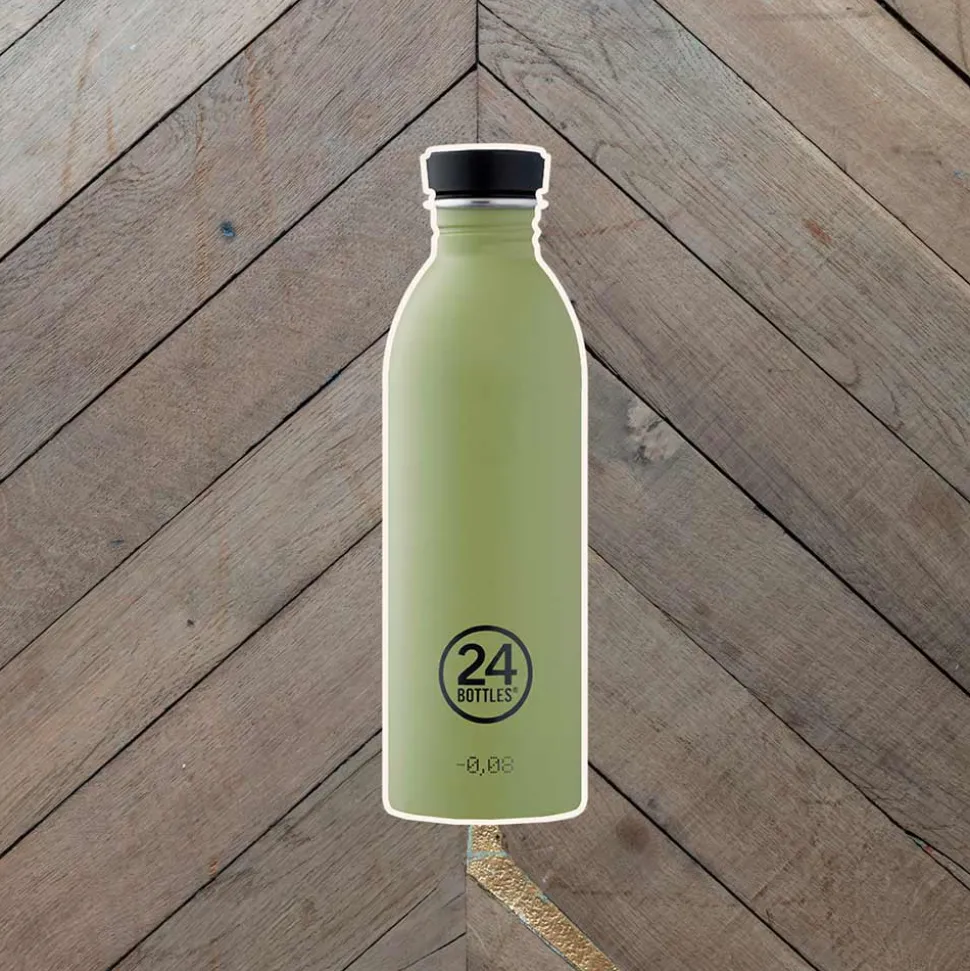 Gourde en inox - 500 ml - Urban Sauge - 24Bottles