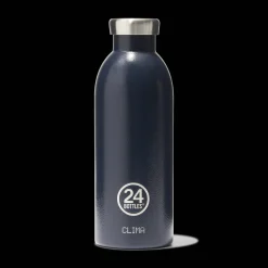 Gourde en inox 500 ml - Clima Bleu Profond - 24Bottles